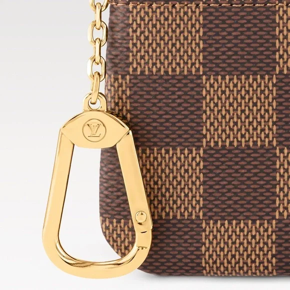 Louis Vuitton Brown Checkered Key Holder - Picture 2 of 5